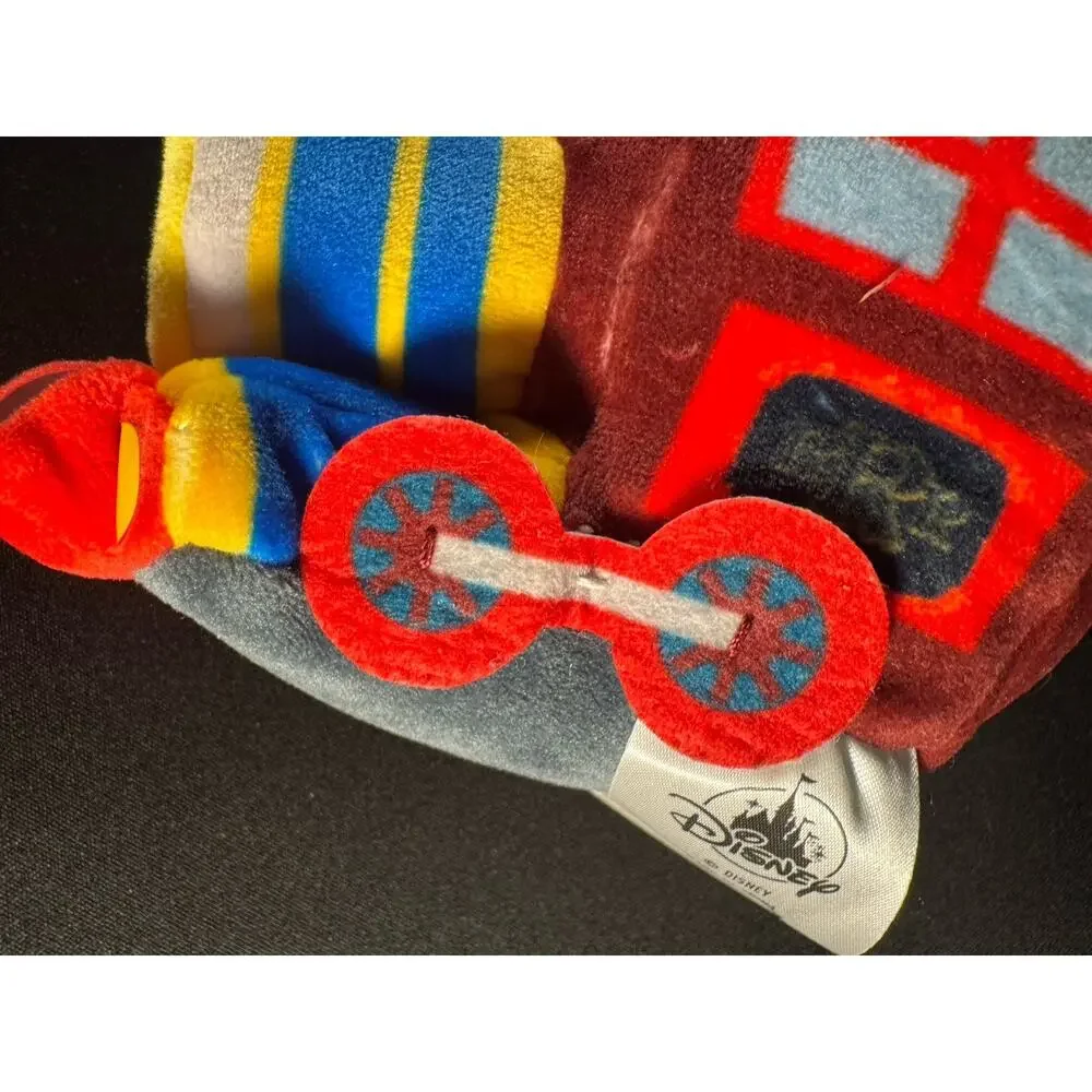 Disney Parks Runaway Railway Train Runnamuck Engine and Casey Jr. Plush (K)